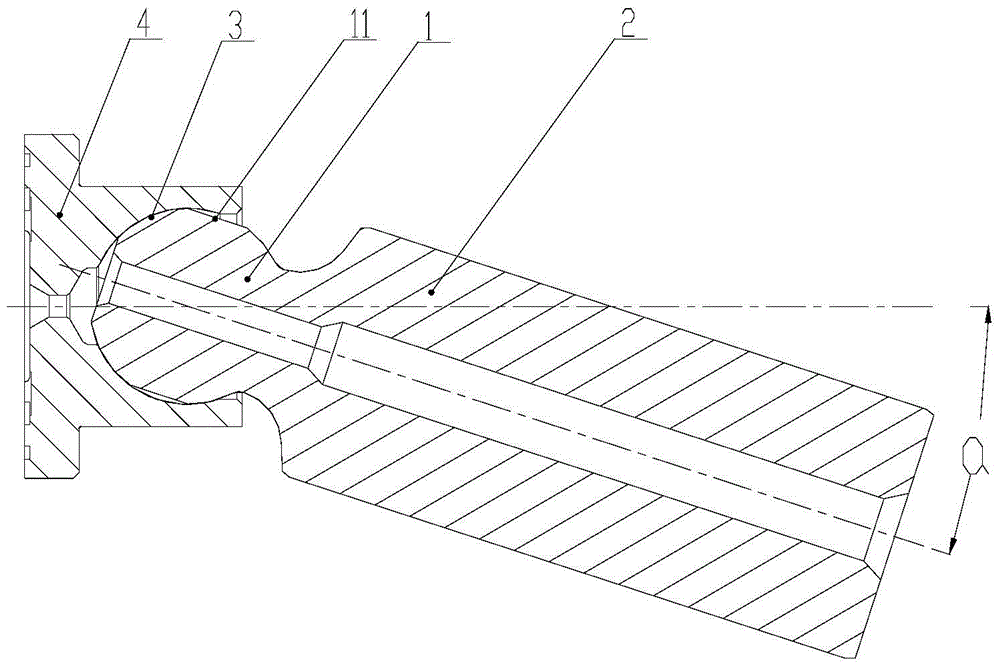 A plunger pump, a plunger motor, and a plunger sliding shoe assembly with a positive-wrapped plunger without a socket