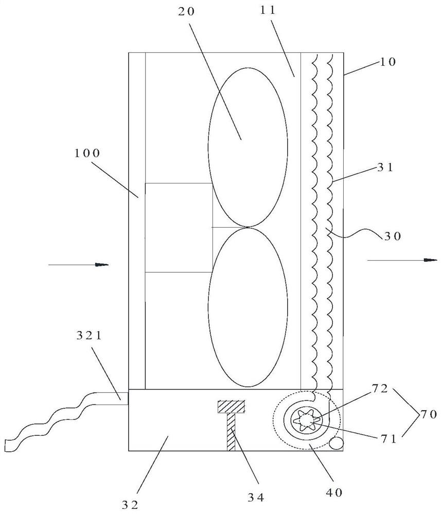 Ventilation and humidification device, air conditioner system and air conditioner system control method