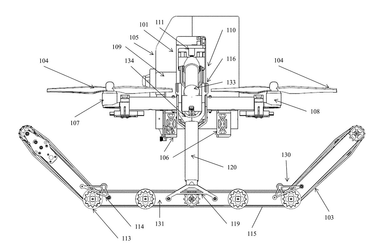 Vehicle Capable of Multiple Varieties of Locomotion