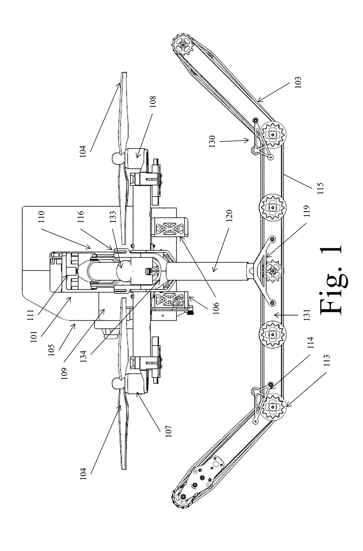 Vehicle Capable of Multiple Varieties of Locomotion