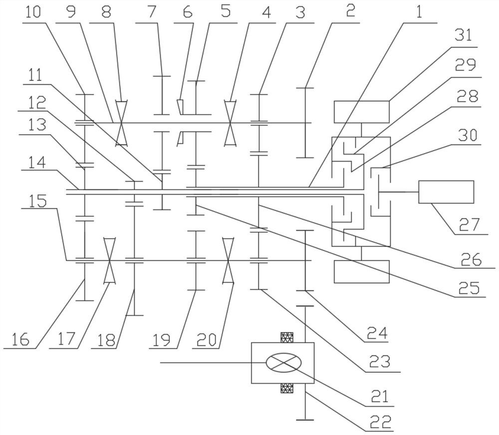 Hybrid automatic transmission