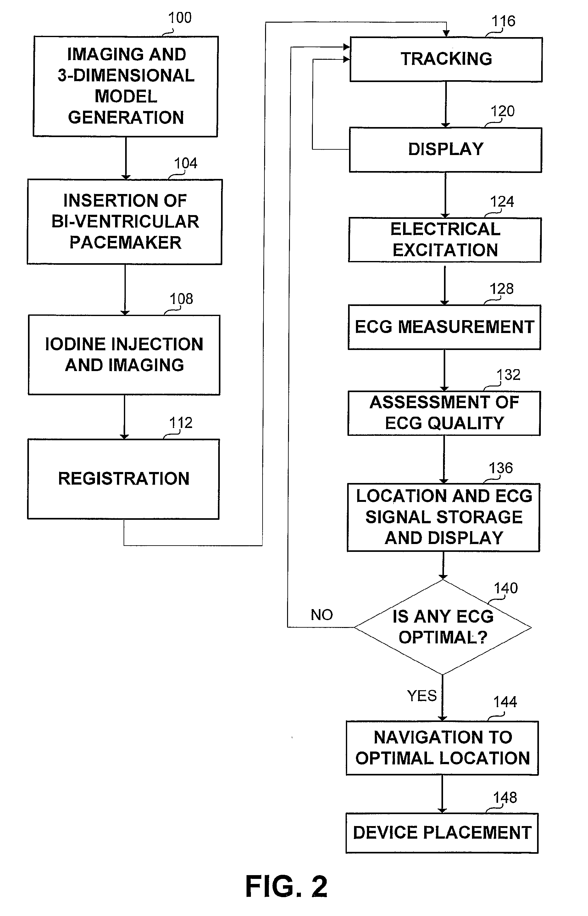 Method and apparatus for positioning a biventrivular pacemaker lead and electrode