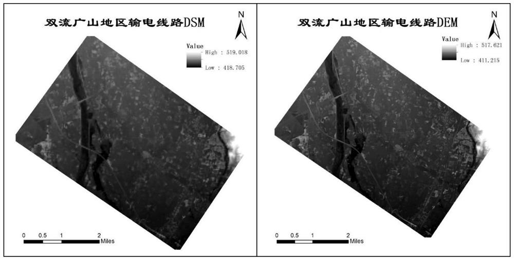 A rapid extraction method for the height of tree obstacles in power grid transmission lines