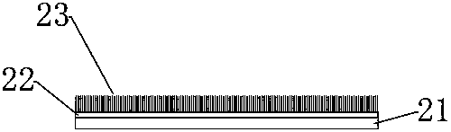 Cotton cloth production process and cotton cloth structure thereof