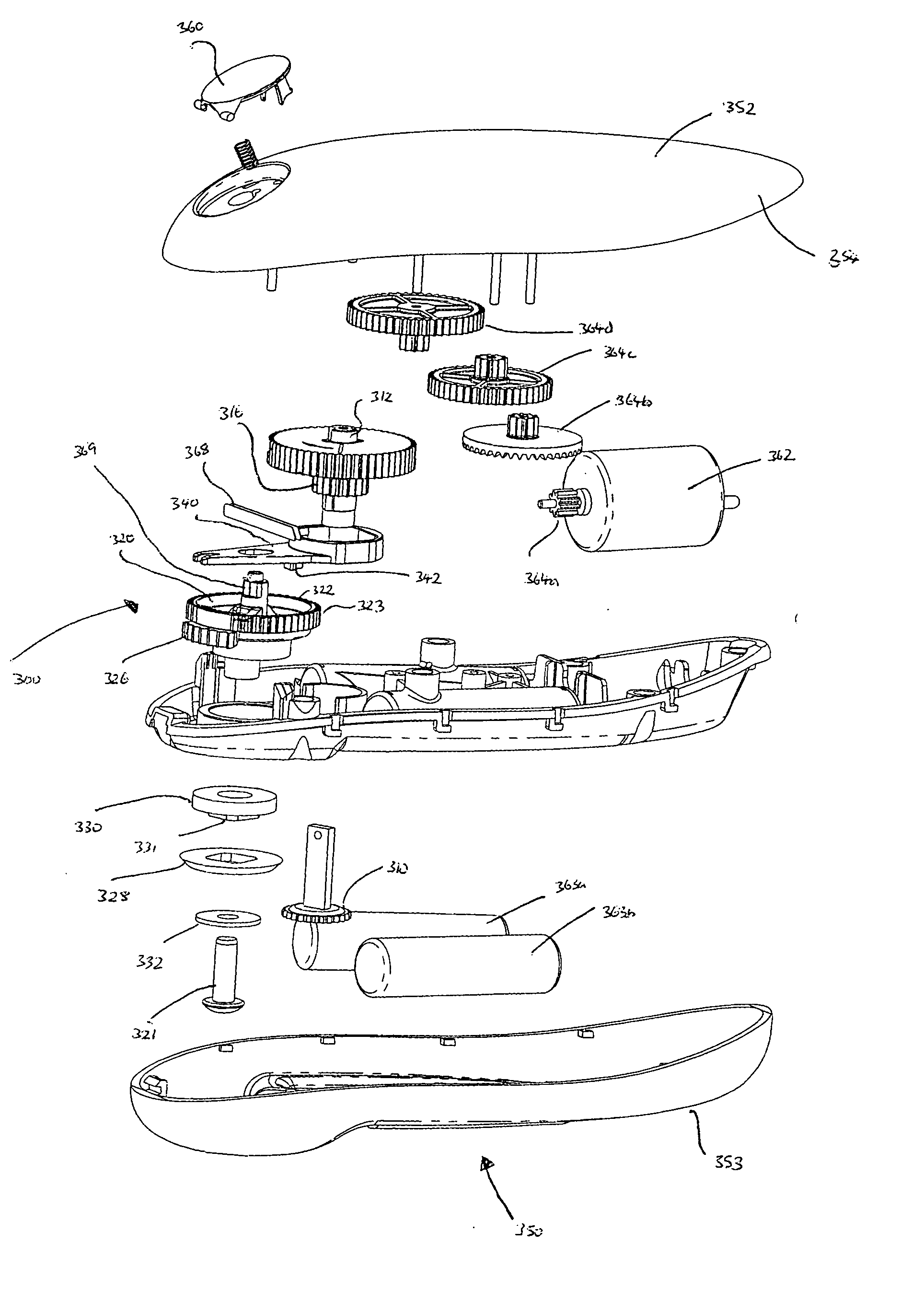 Mechanism for can opener