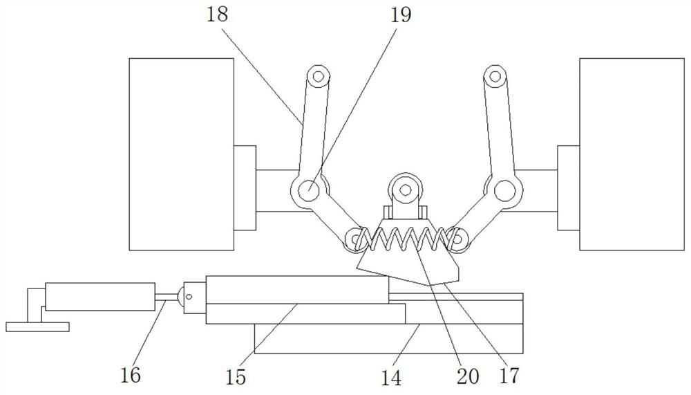 Fruit mesh bag bagging device with bagging anti-falling structure