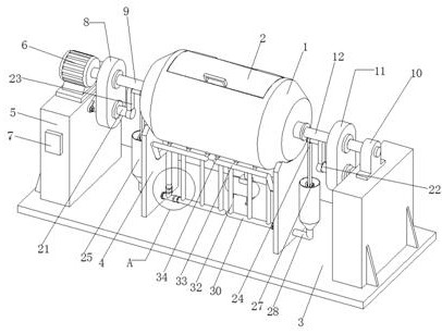 Efficient pickling machine for pressed salted duck production