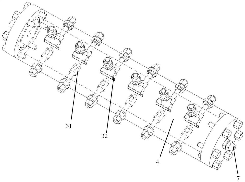 A multi-channel gas switch