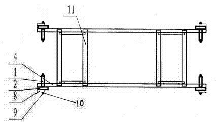 Cuboid support adopting epoxy cloth profiles