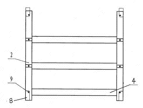 Cuboid support adopting epoxy cloth profiles