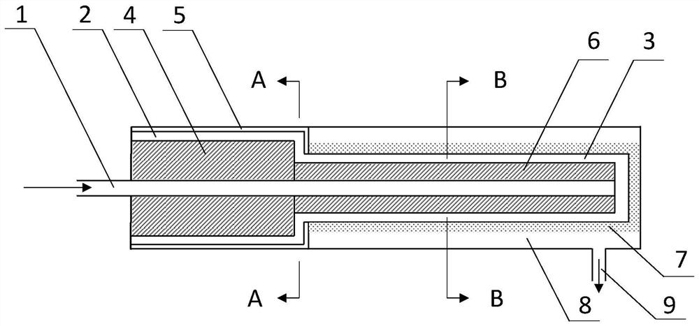 A Non-Uniform Inner Angle Structural Liquid Reservoir