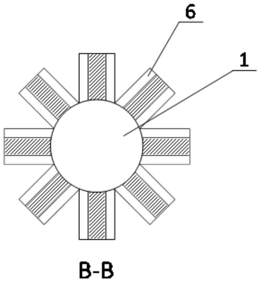 A Non-Uniform Inner Angle Structural Liquid Reservoir