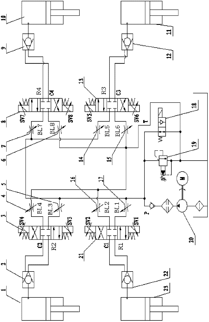 Vehicle-posture adjusting system tire load control method