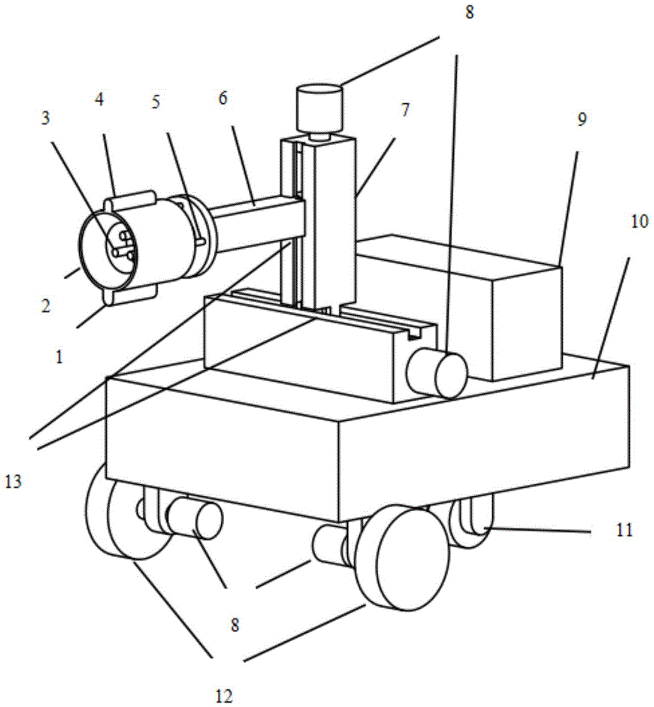 Device and method for providing charging docking for electric car based on monocular vision