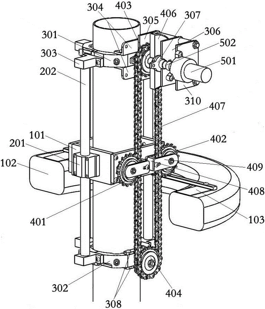 Oscillating buoy type ocean wave power generating device