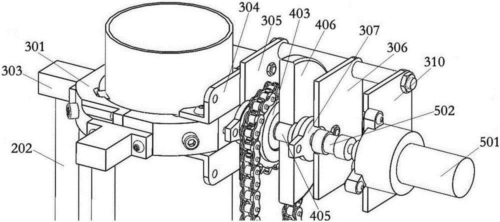 Oscillating buoy type ocean wave power generating device