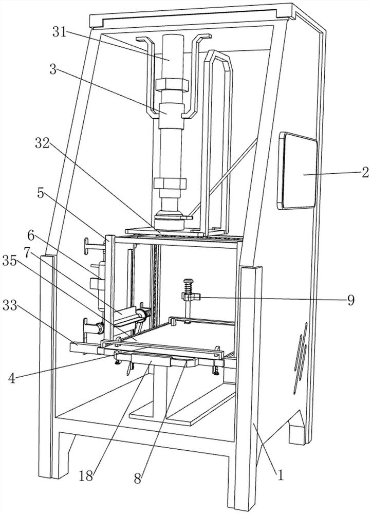 Ceramic tile adhesive bonding force testing device