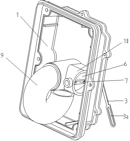 Engine air intake system and motorcycle thereof