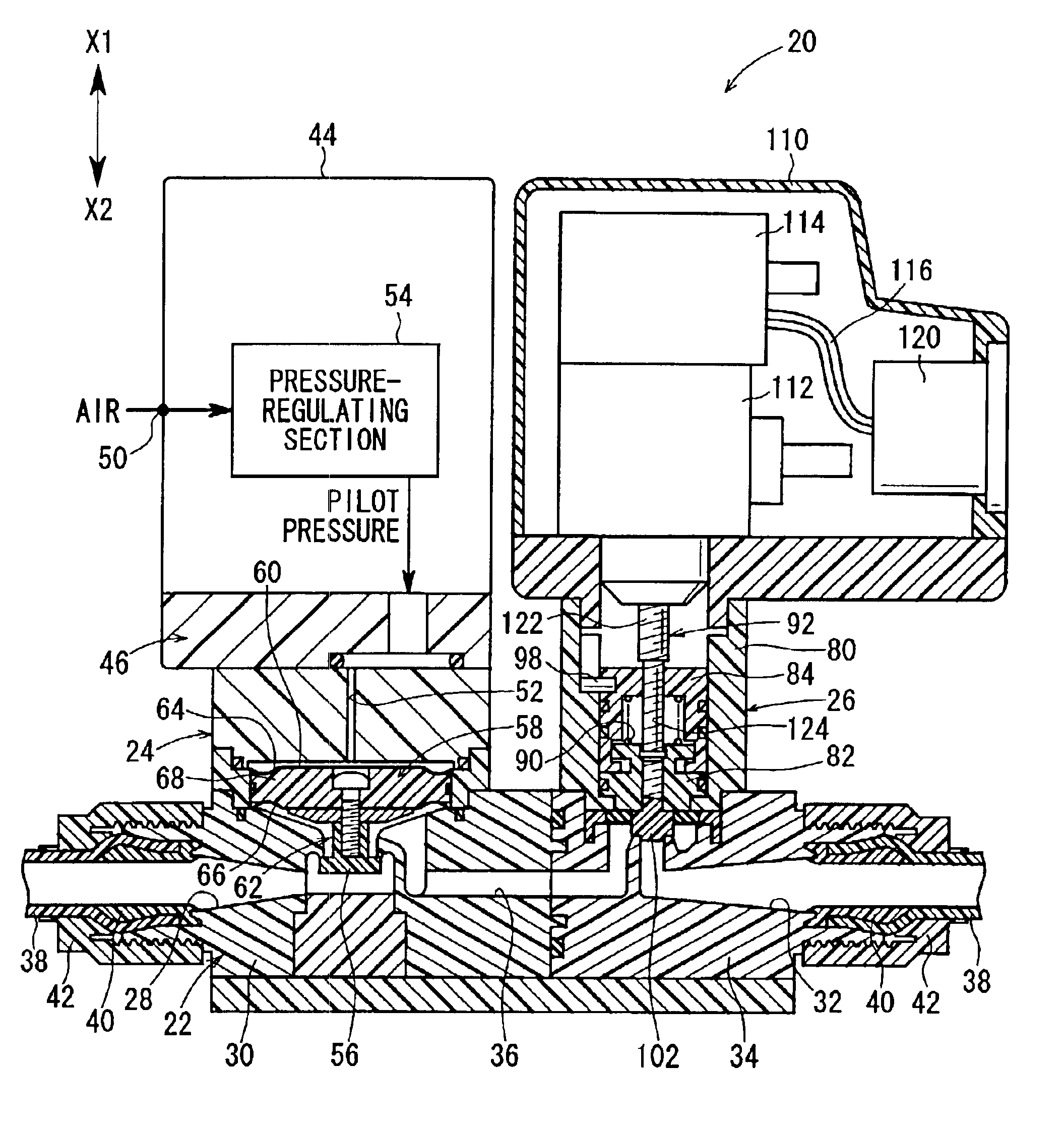 Flow rate control apparatus