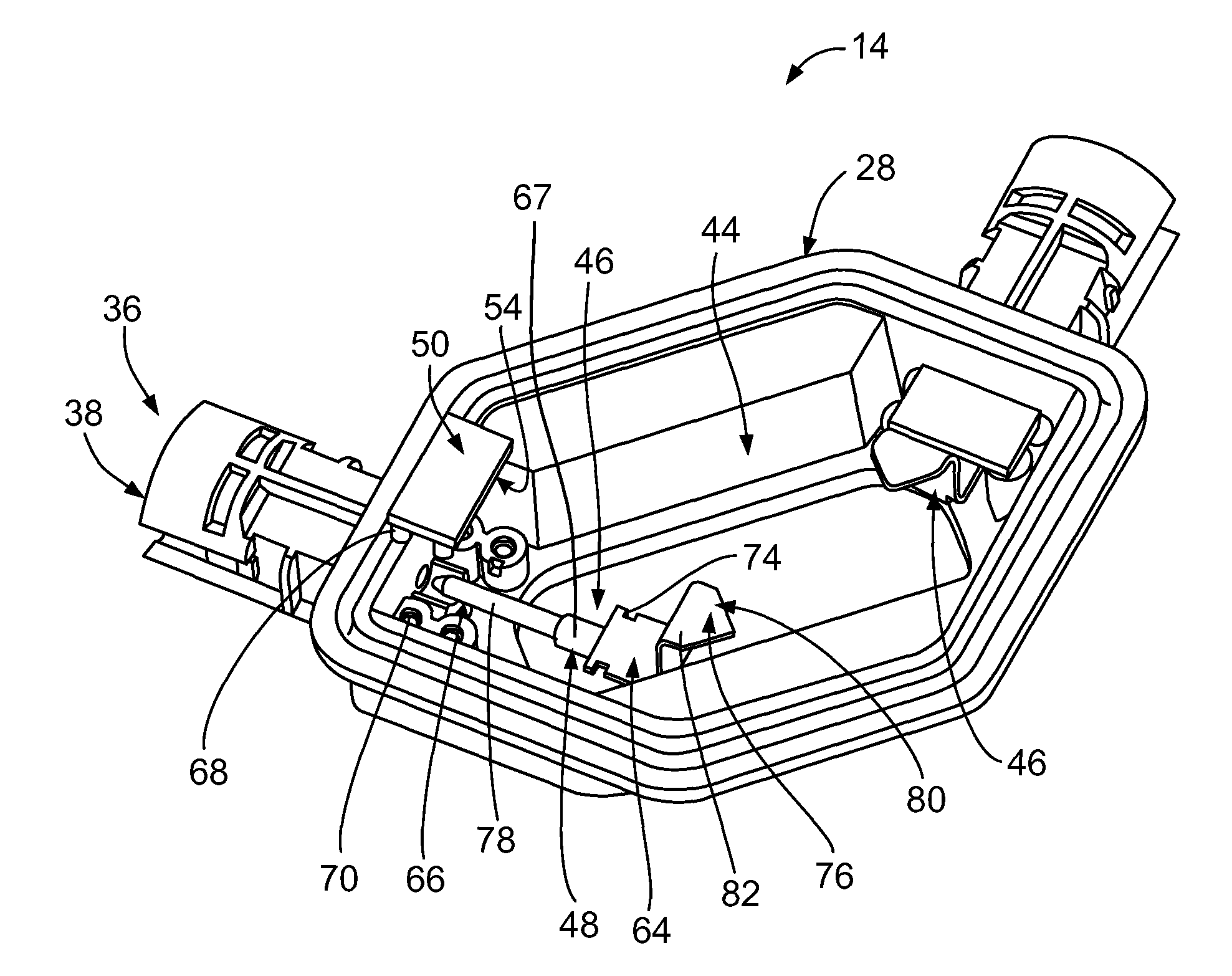 Junction box for photovoltaic modules