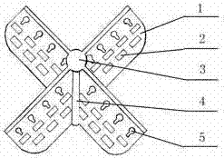 Application method of anti-eccentric load and anti-winding device for pulsator washing machines with different barrel diameters