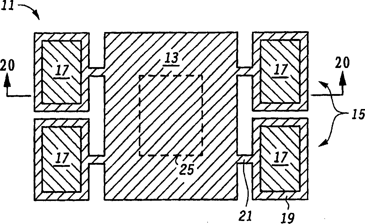 Method of adding mass to MEMS structures