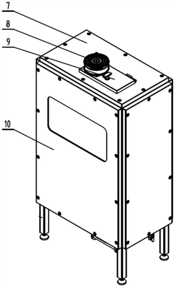 Crucible cleaning equipment