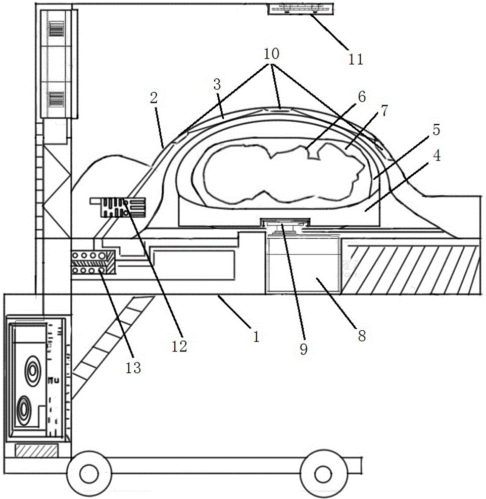 Fetus four-step palpation simulation system and method based on VR technology