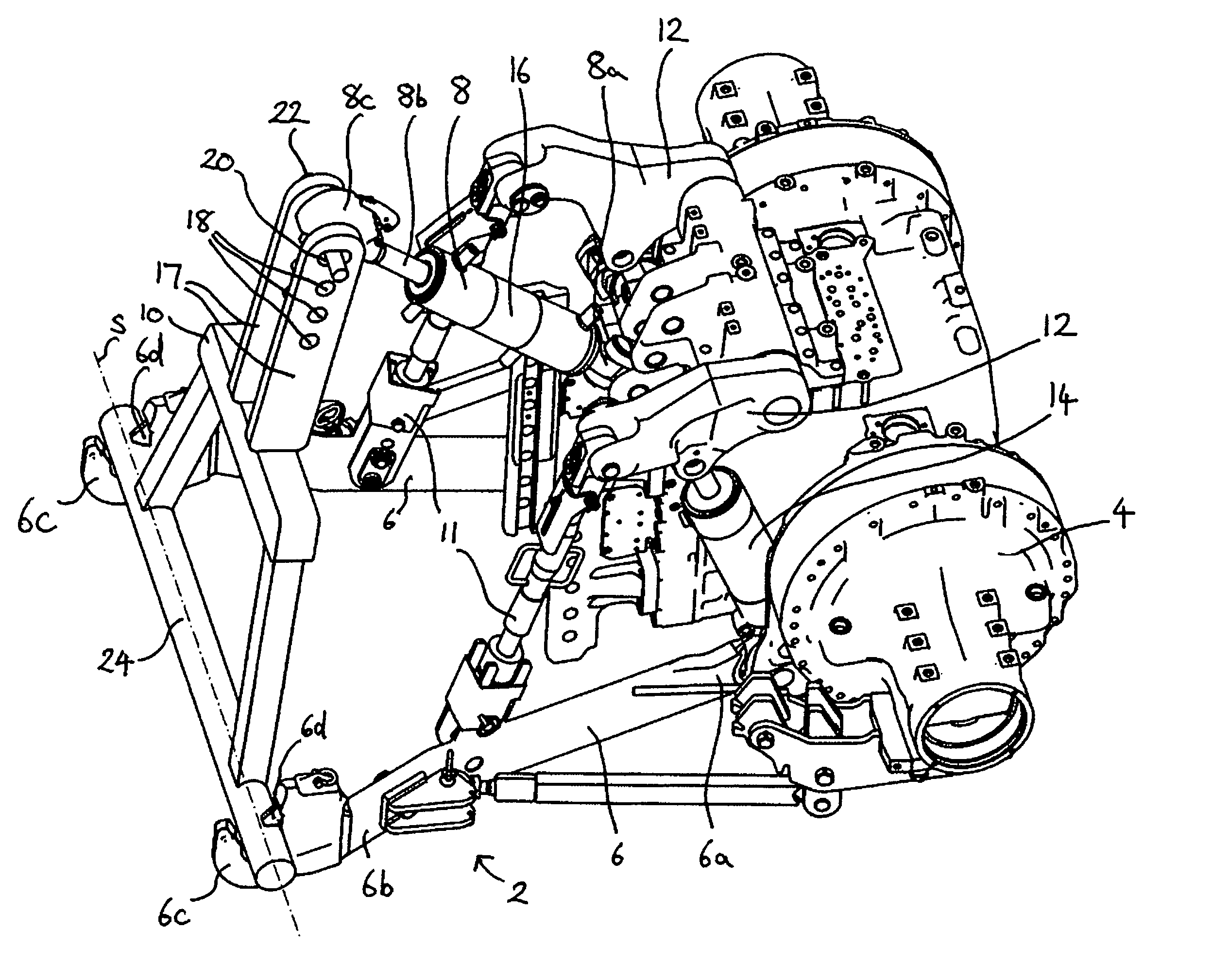 Hydraulic upper link with float position