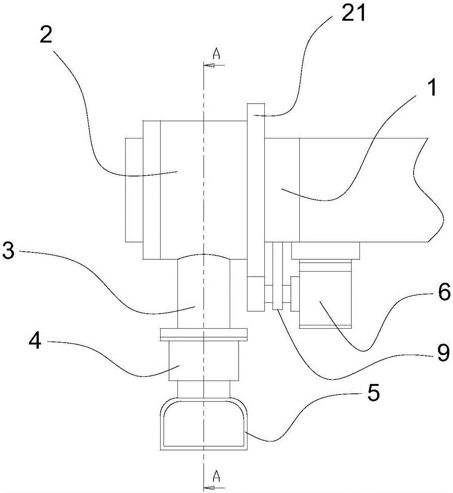 Three-dimensional rotation camera installing device for unmanned aerial vehicle