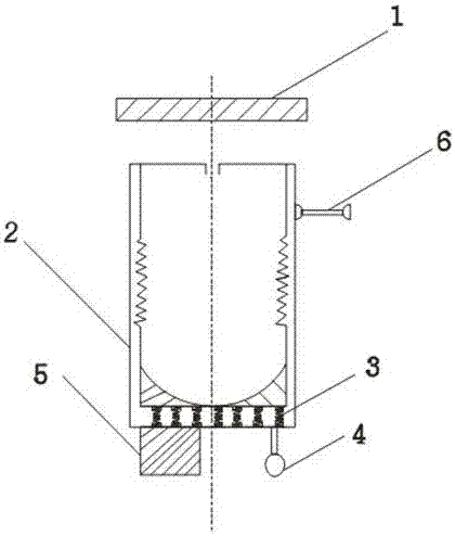 Self-shrinking chemical reagent barrel