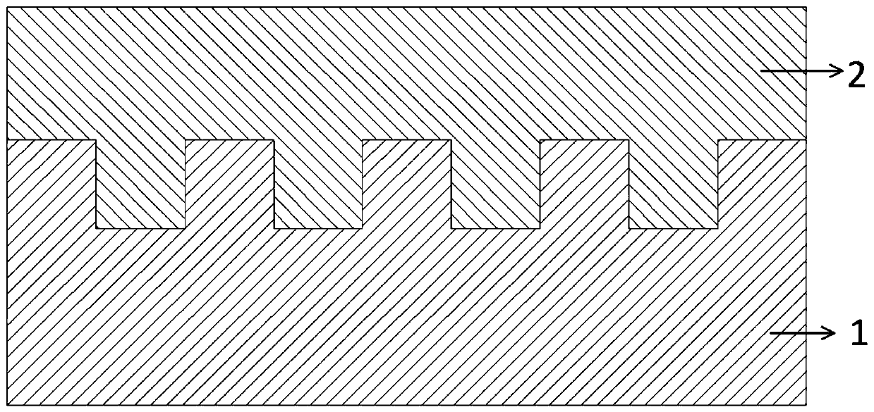 A method for preparing a transparent conductive nanowire grid film on a three-dimensional microstructure surface