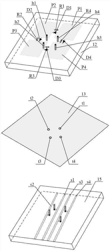 Multifunctional broadband dual-polarization active wave absorbing and reflecting device