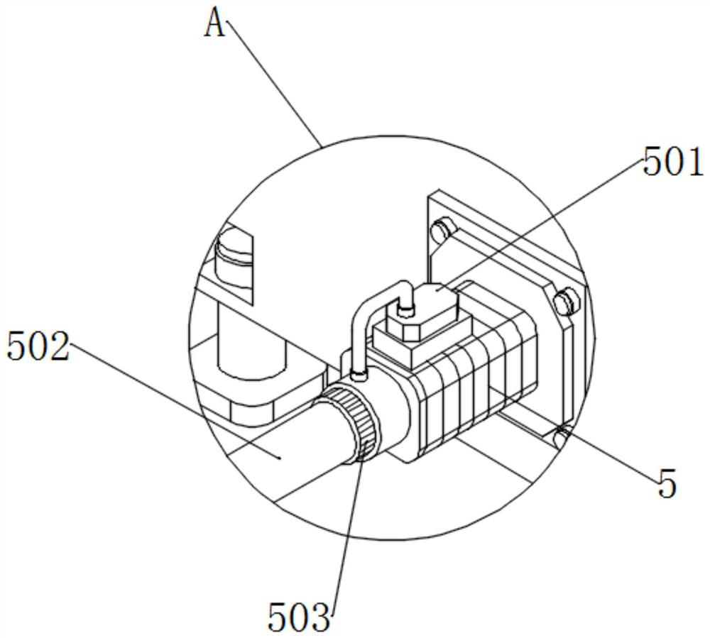 Air purification spraying device for printing and dyeing room and spraying control method of air purification spraying device