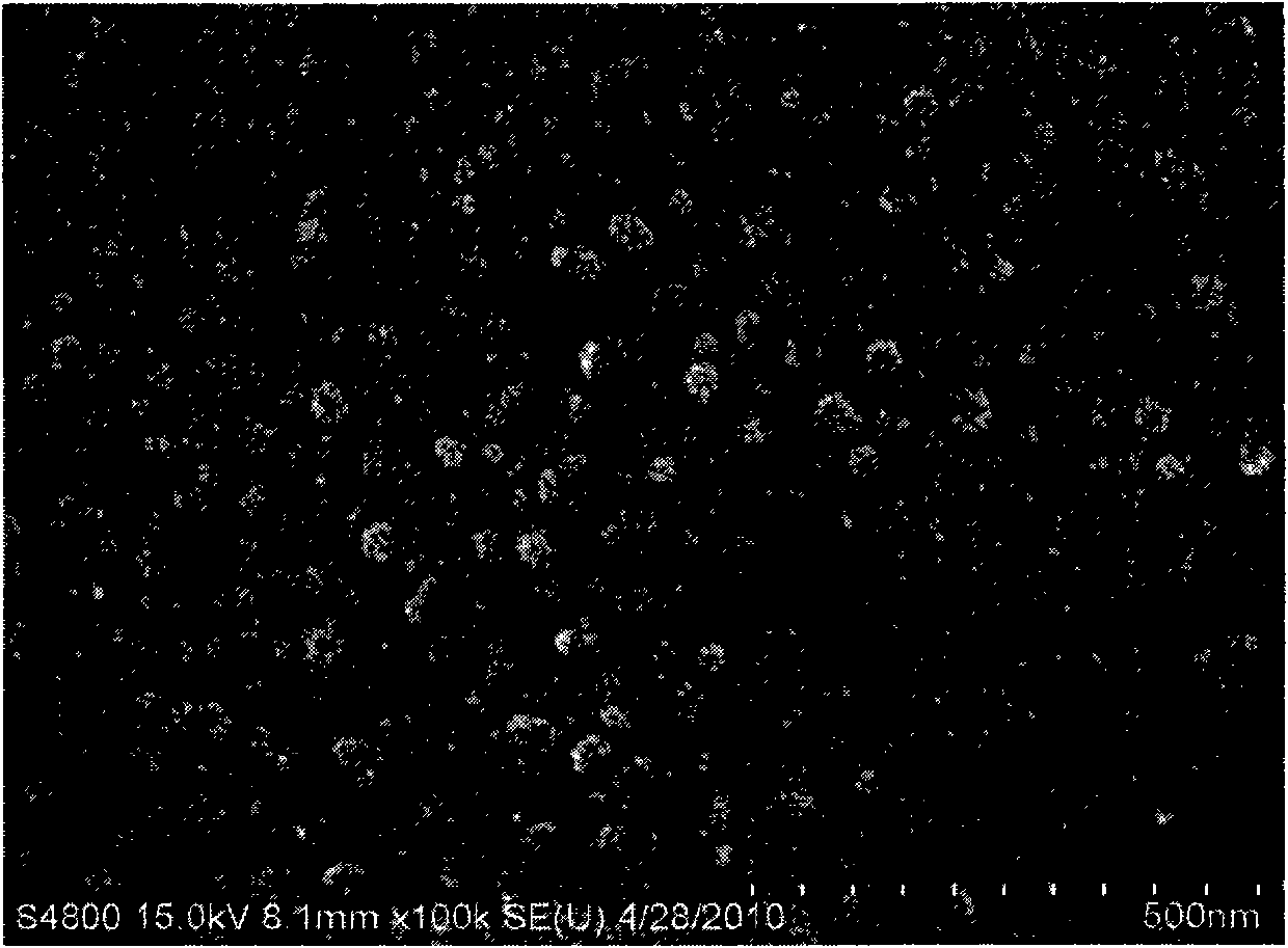 Preparation method of high-flexibility nuclear magnetic resonance imaging contrast agents based on high molecular nanometer particles