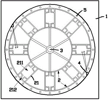 Water wheel type dish-washing machine