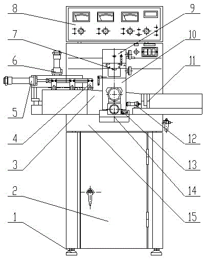 A bearing vibration and noise sorting machine