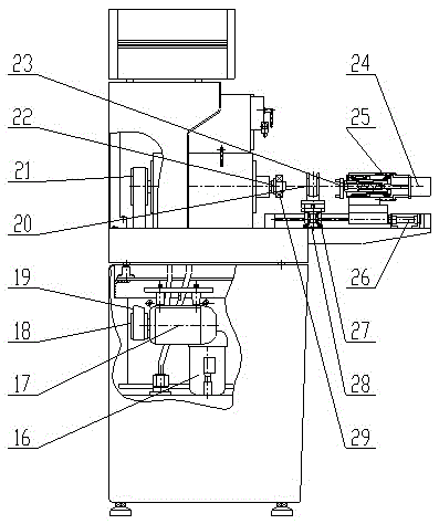 A bearing vibration and noise sorting machine