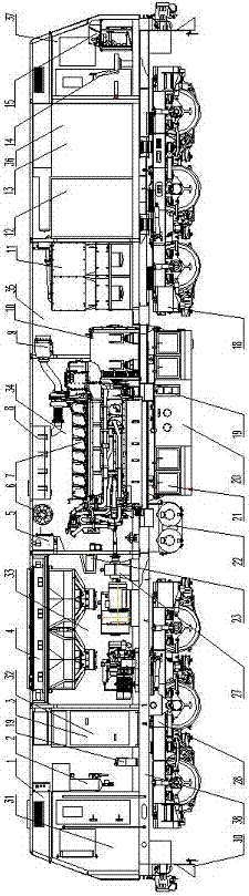 A New Meter Gauge AC Drive Diesel Locomotive