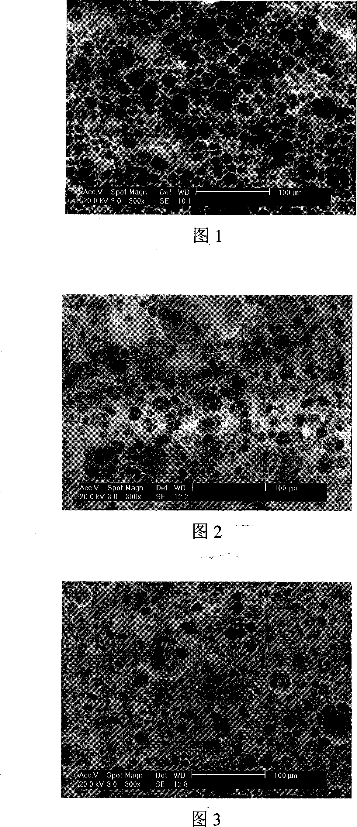 Method for preparing integral macroporous alumina