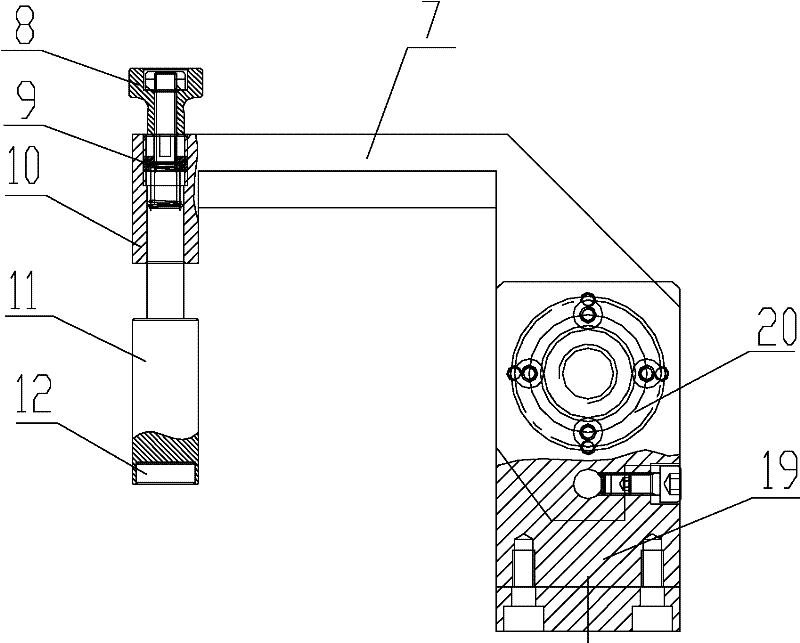 Tire section structure surveying instrument and method