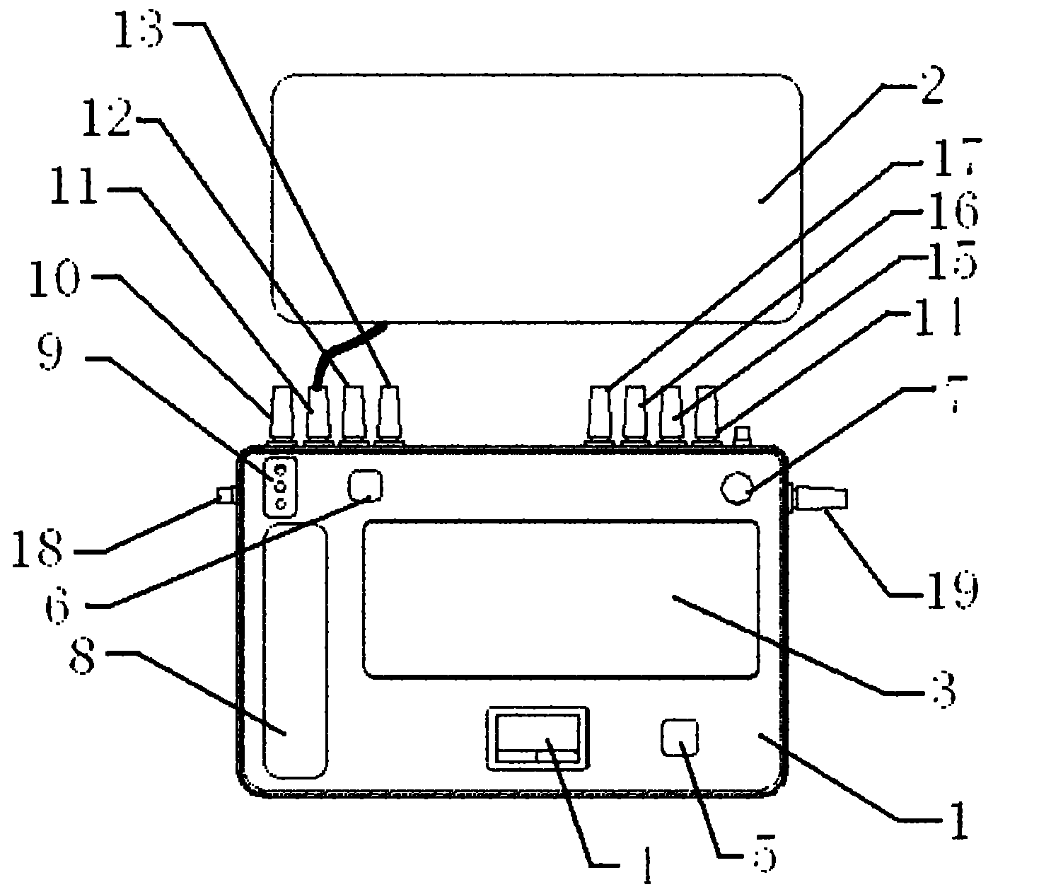 Comprehensive system for combining mobile broadband communication technology with ship AIS (Automatic Identification System) information display