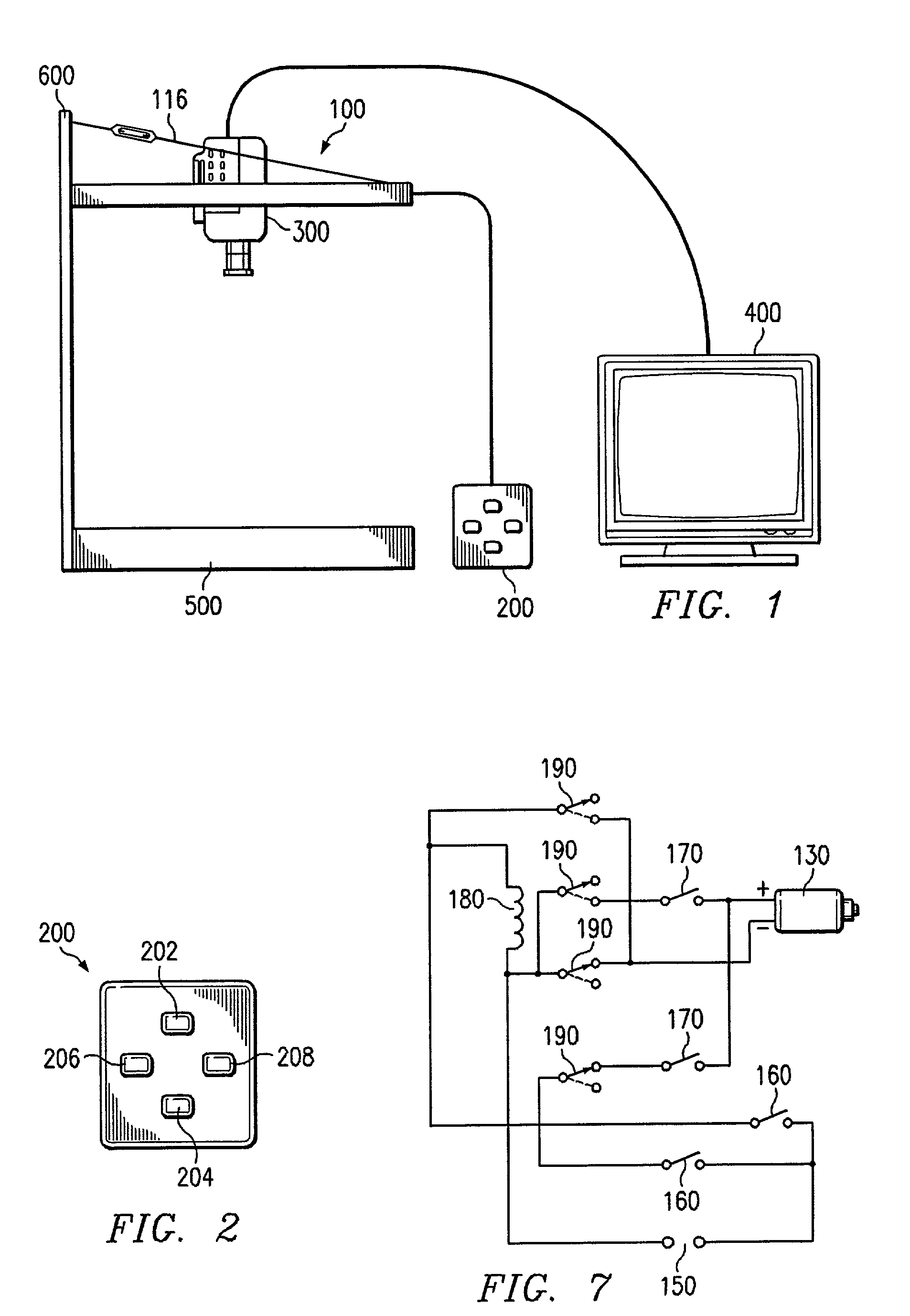 X-Y video camera support and positioning system