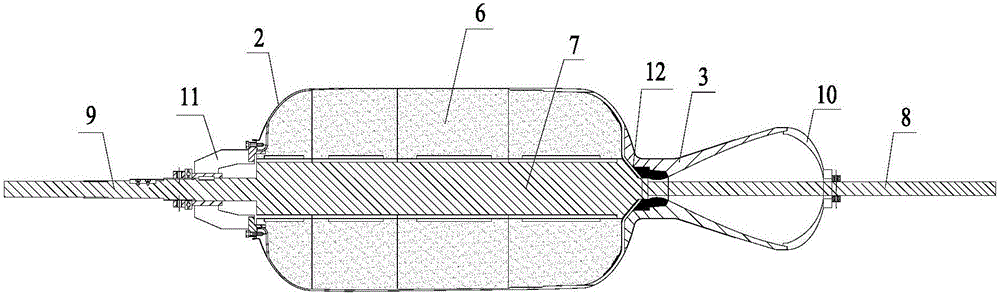 Integral forming method for engine case and spraying pipe