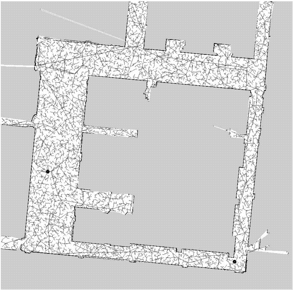 RRT algorithm based path planning method