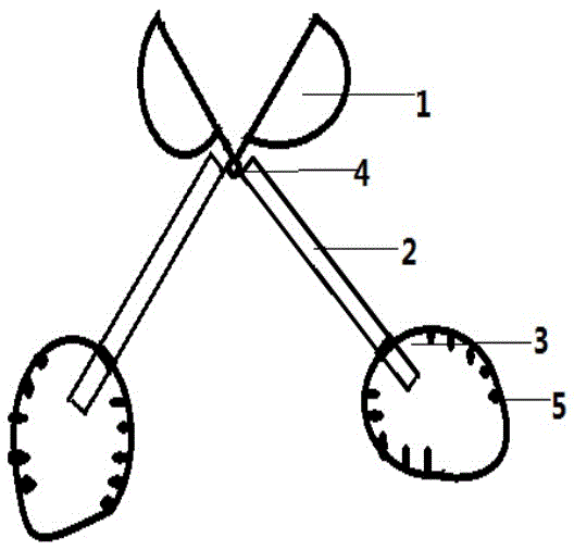 Agricultural mechanical silkworm breeding mulberry leaf picking device