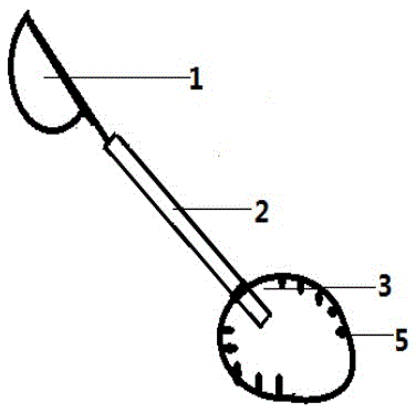 Agricultural mechanical silkworm breeding mulberry leaf picking device