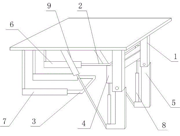 Automatic cloth spreading machine