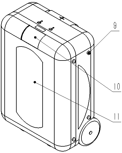 Luggage case and intelligent control method thereof