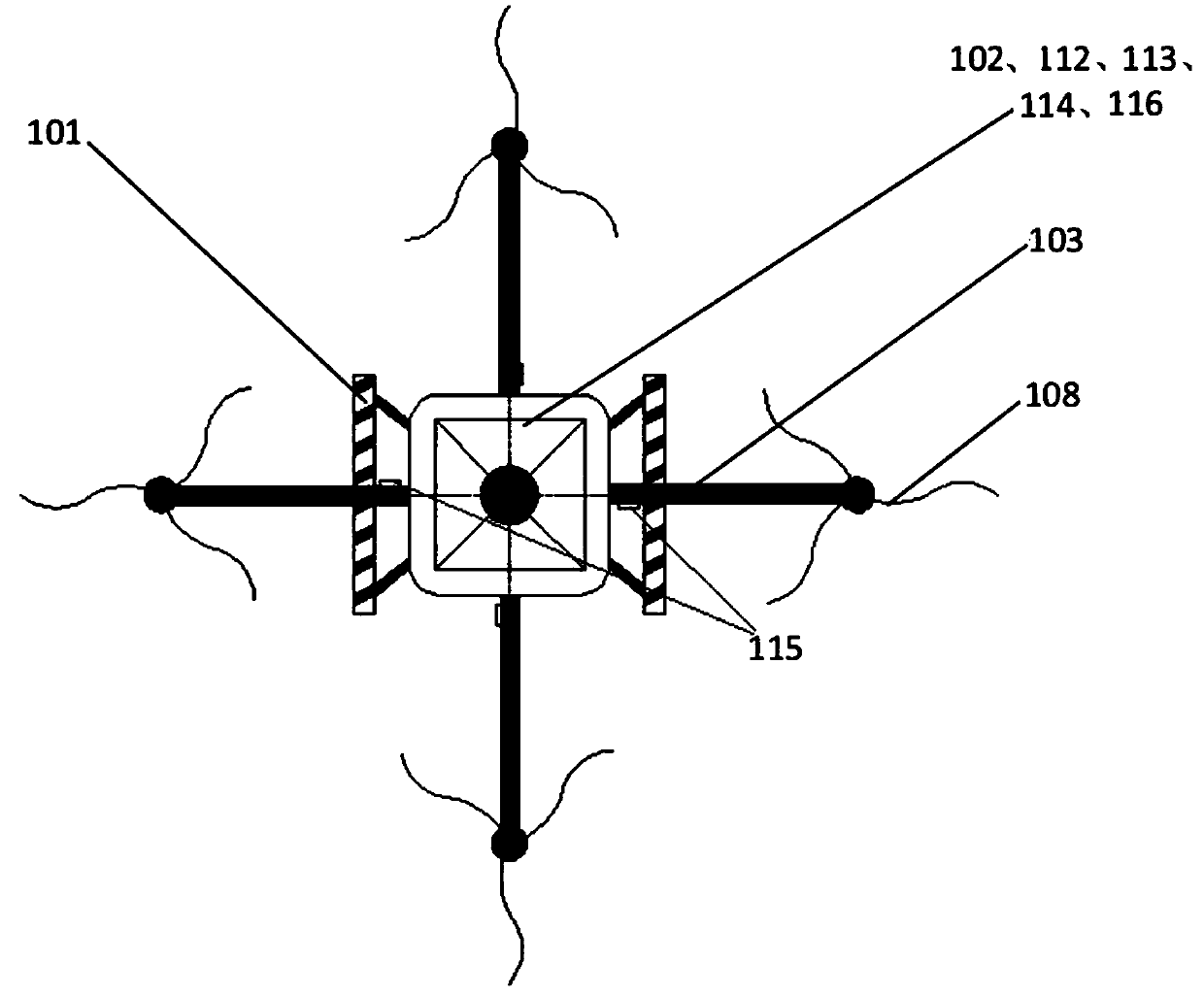 Biaxial tilting quad-rotor aircraft